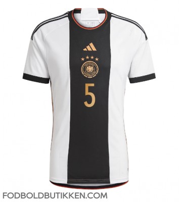 Tyskland Thilo Kehrer #5 Hjemmebanetrøje VM 2022 Kortærmet